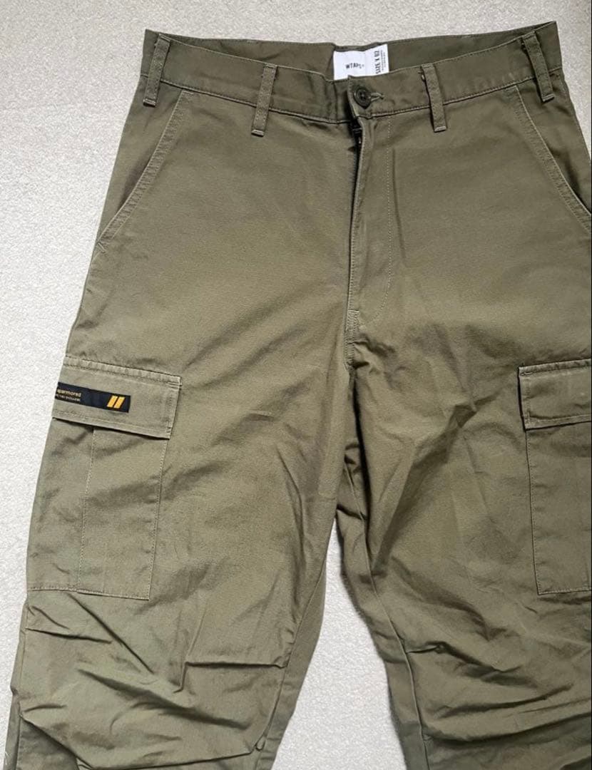 WTAPS カーゴパンツ オリーブ サイズ02