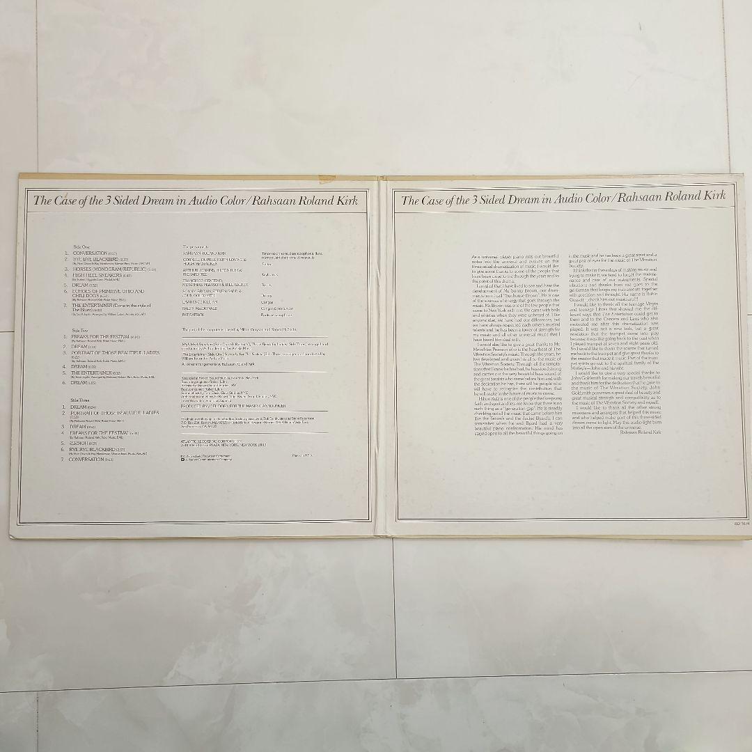 ★ＵＳオリジナル盤★『過去・現在・未来そして夢』ローランド・カークＬＰ