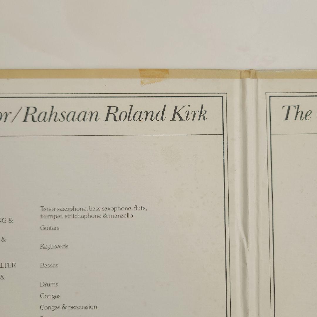 ★ＵＳオリジナル盤★『過去・現在・未来そして夢』ローランド・カークＬＰ