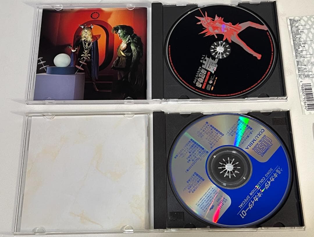 特撮CD２枚　 変身忍者 嵐 音楽集 「人造人間キカイダー」「キカイダー01」
