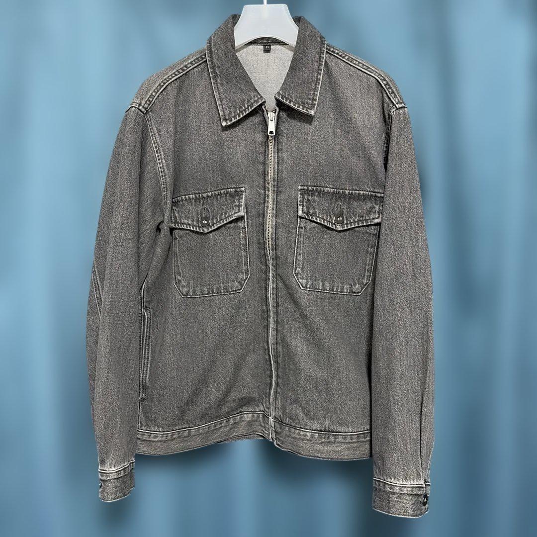 無印良品　木の実から作ったカポック混デニム　セットアップ　M