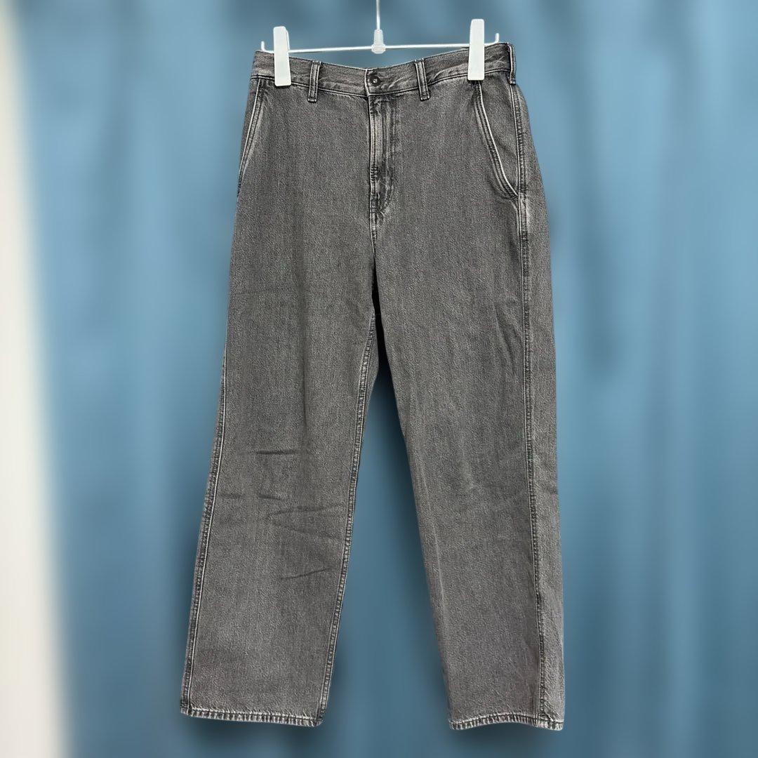 無印良品　木の実から作ったカポック混デニム　セットアップ　M