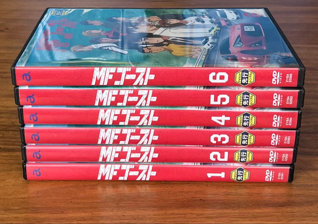 MFゴースト DVD 全6巻　全巻セット 新品ケース付き 第1期