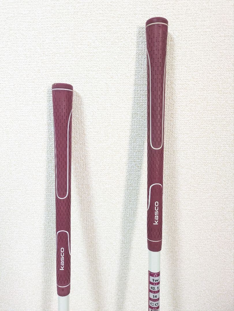 レディース KASCO WILSON キャディバッグ付きゴルフクラブセット