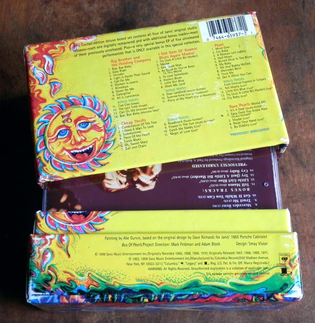 US'99【5CD】Janis Joplin – Box Of Pearls