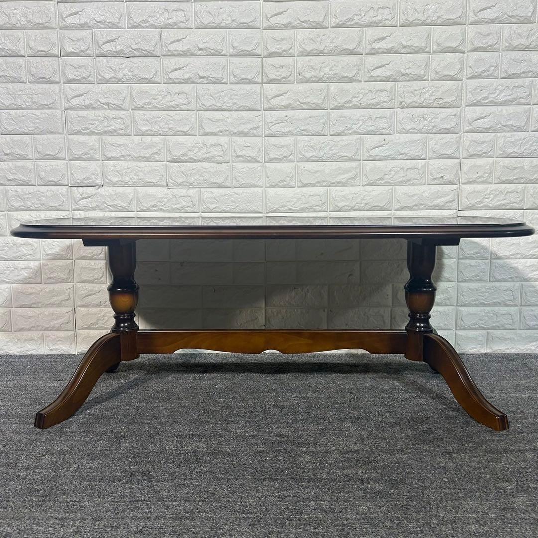 Karimoku カリモク家具 センターテーブル コロニアル 極美品 I122