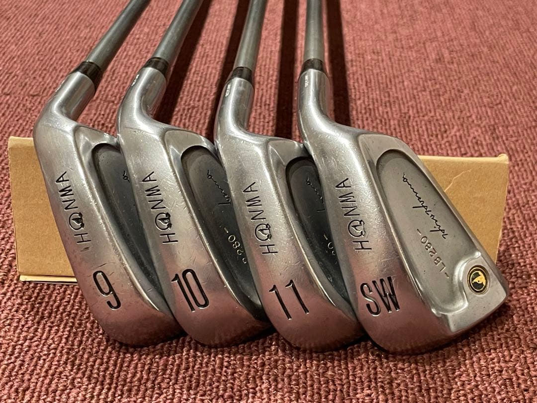 HONMA LB-280 レディース アイアン 9本セット 星1