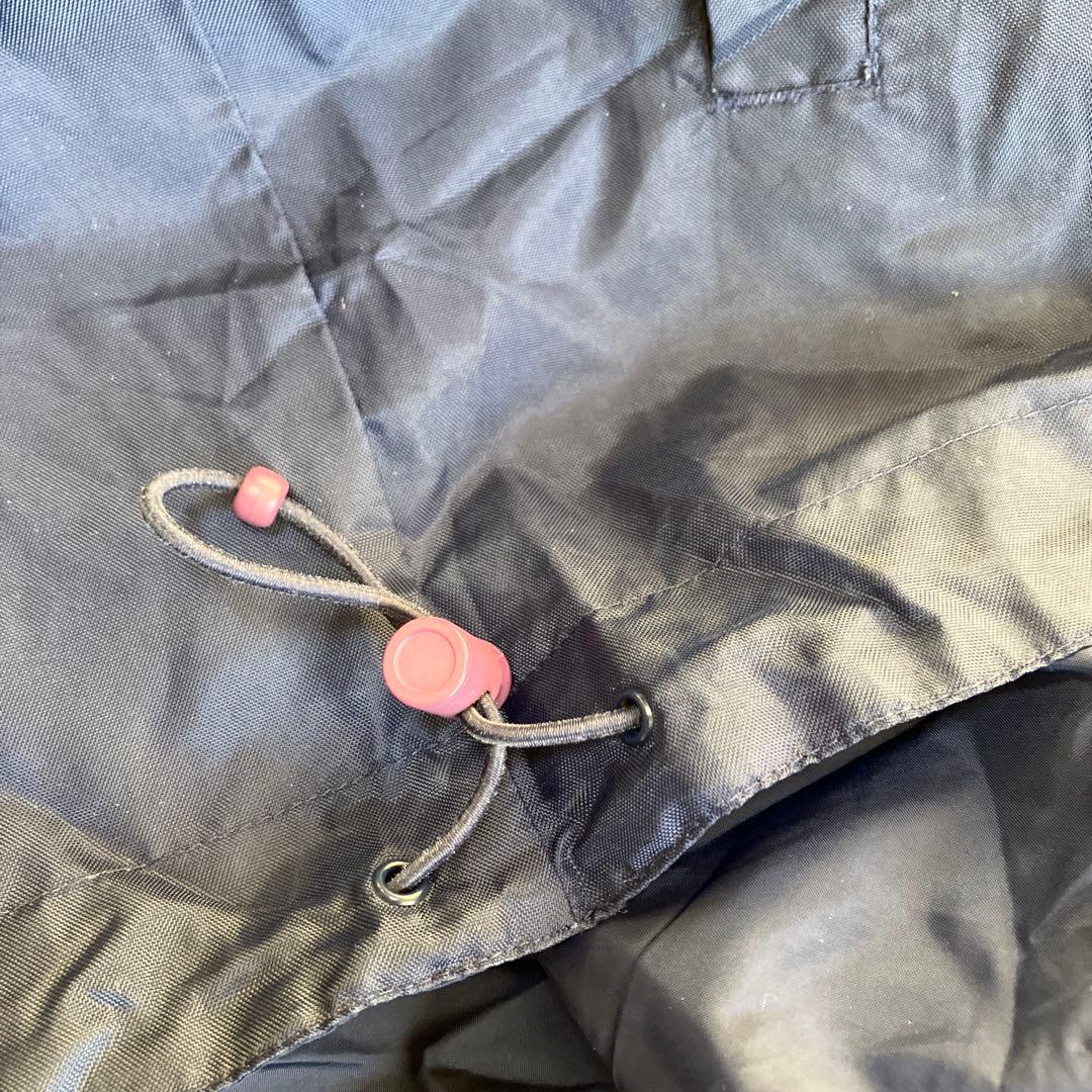 CAROLINAロゴ ネイビー ナイロンプルオーバー