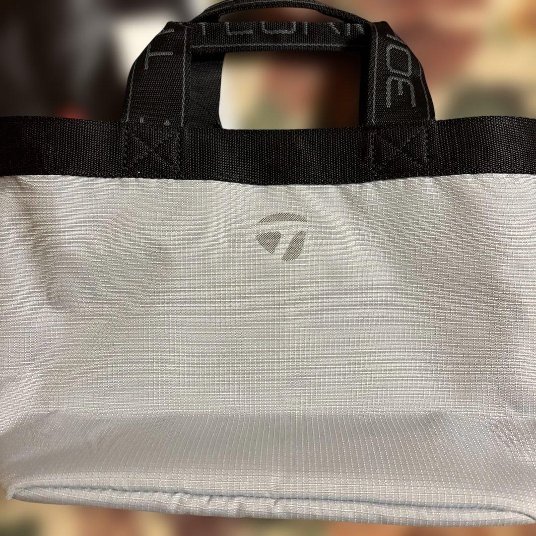 お値下げ！新品　TAYLORMADE ゴルフカートバッグ　ホワイト✖️グレー