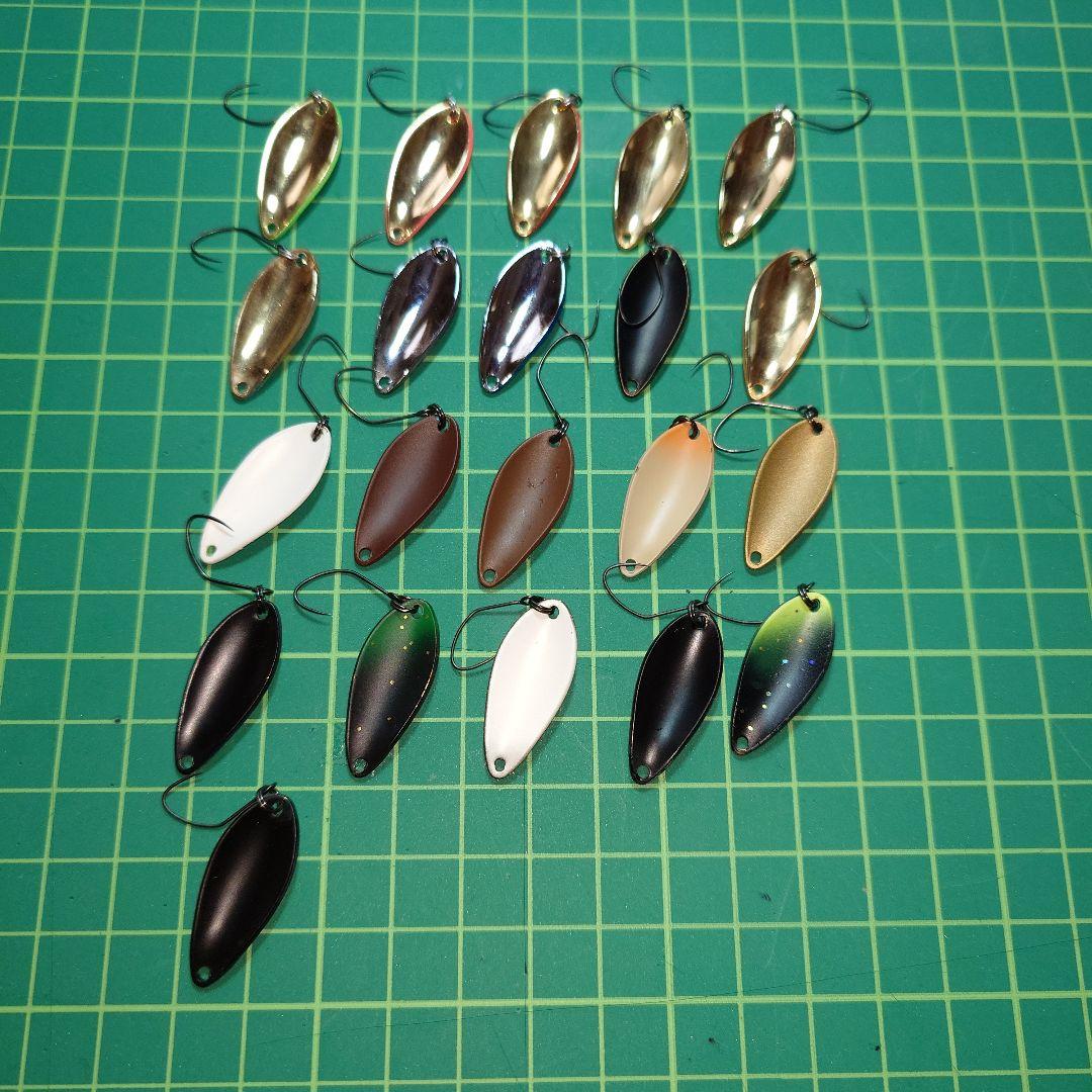 ピリカモア　2.2g　21枚　ヤリエ　スプーン　管理釣り場