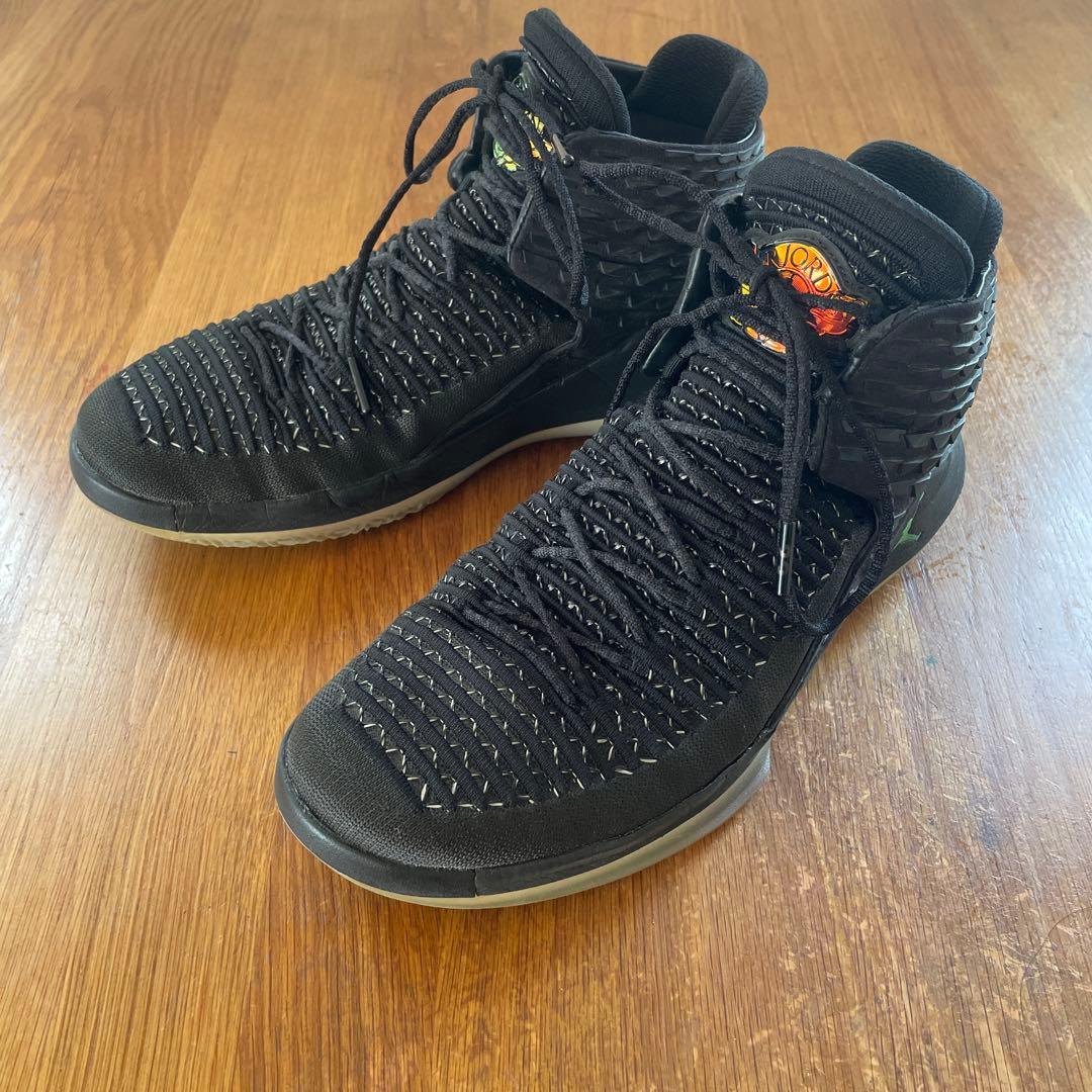 【希少美品】JORDAN 34 ブラックキャット 28.5