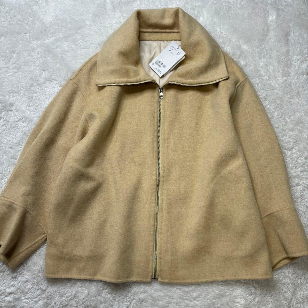 【新品未使用】Adam et Rope 24AW パフスリーブリバーコート