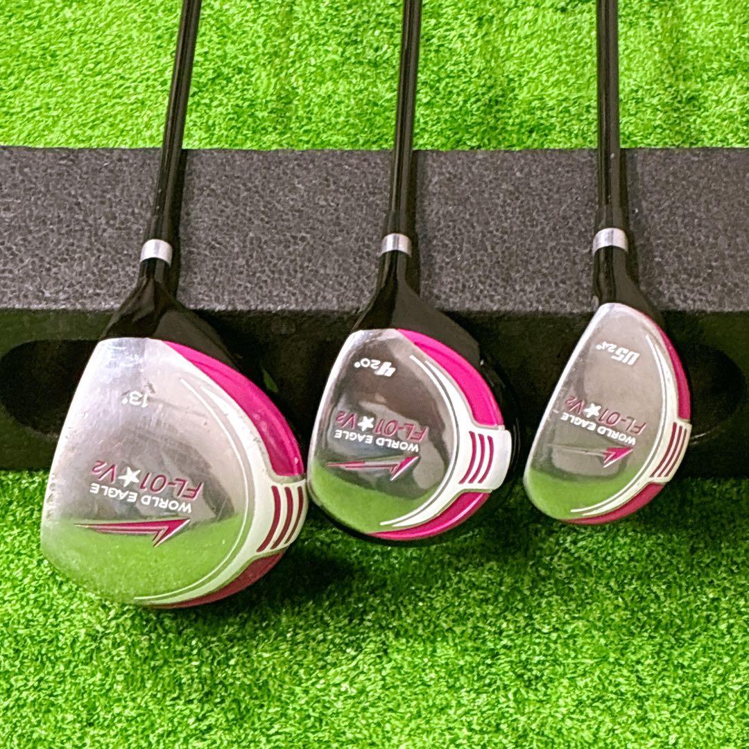 キャロウェイ ソレイル キャディーバッグ付 レディースゴルフ 10本セット