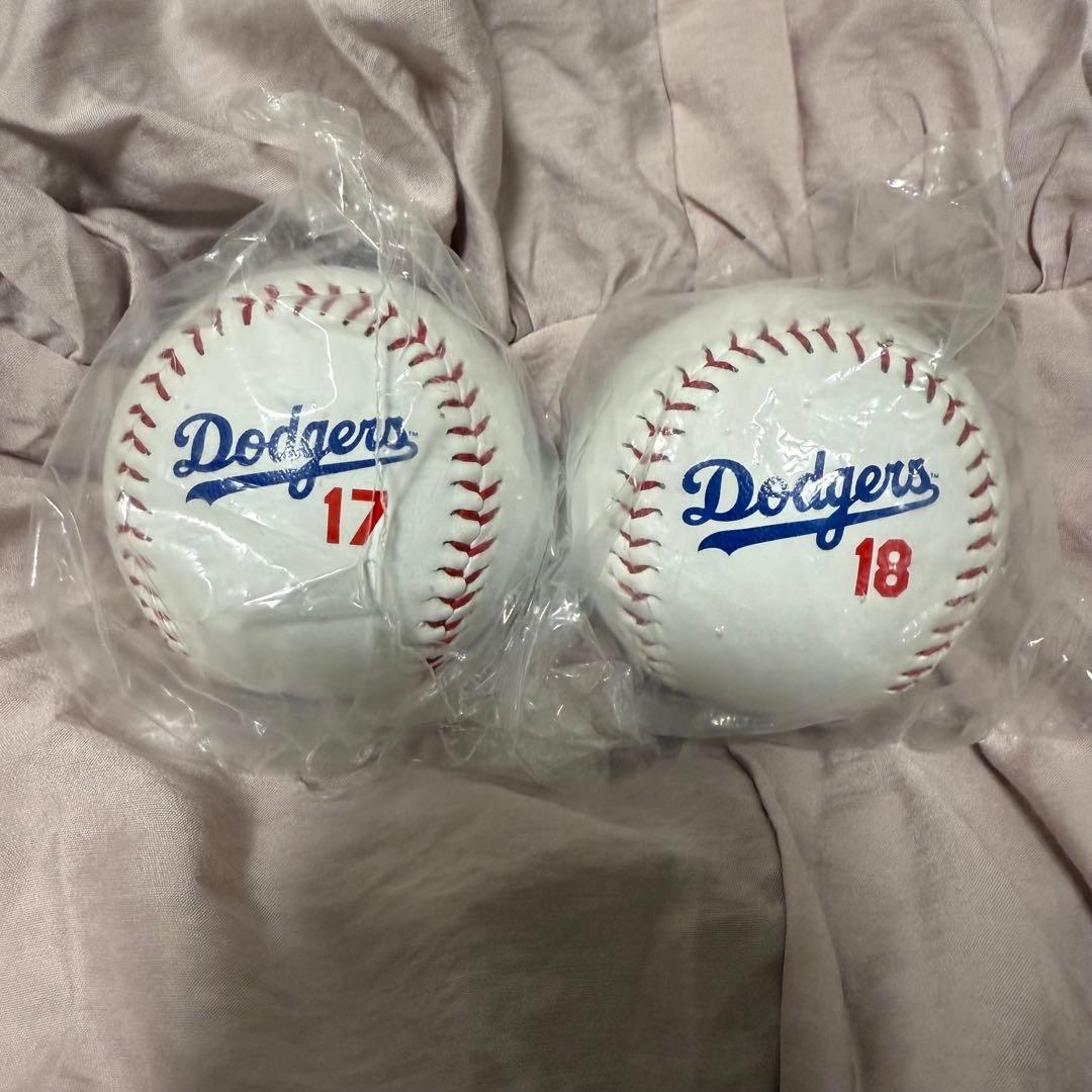 大谷翔平&山本由伸 背番号 ボール