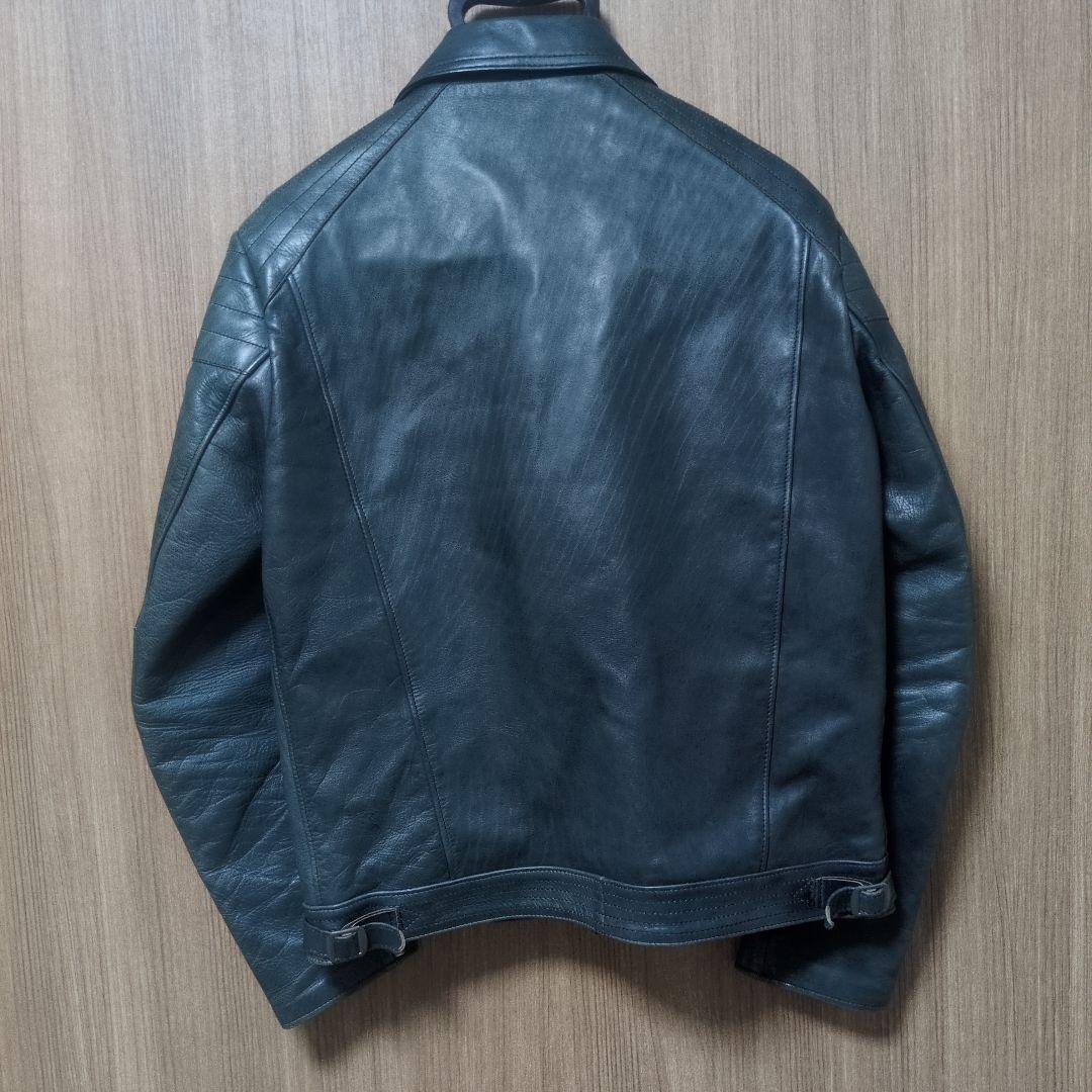 アディクトクローズ　ad-11　ダークブルー　サイズ４０　ライダース　青