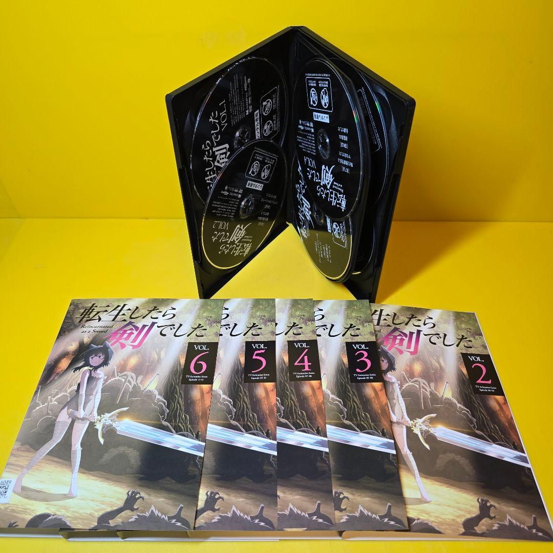 新品ケース交換済み　転生したら剣でした DVD 全6巻セット