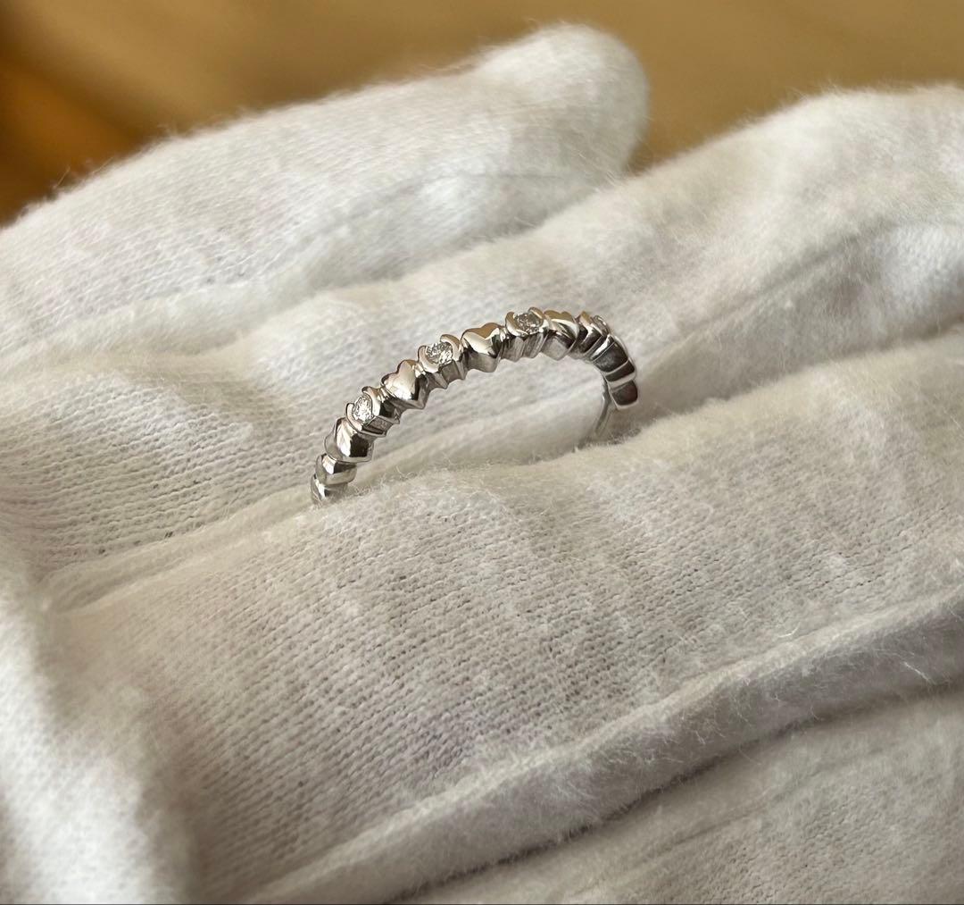 フォリフォリ　リング　８号　３点セット　K18 K10 ダイヤ