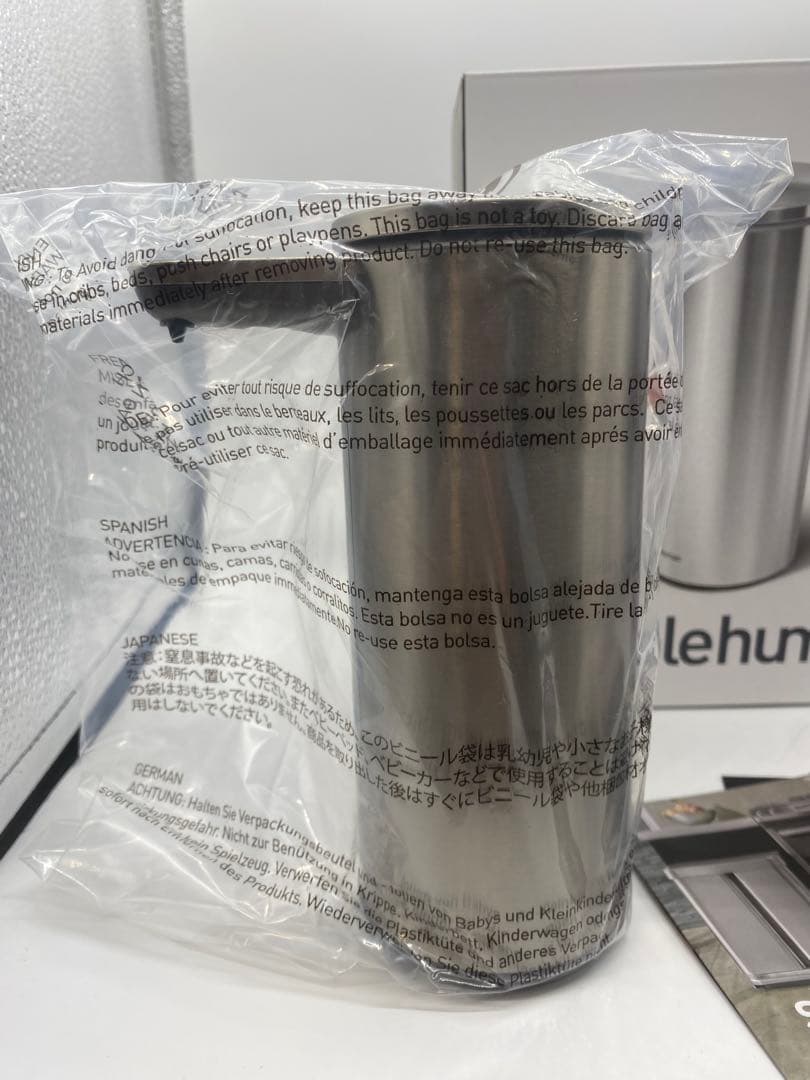 【新品未使用】simplehuman 自動ソープディスペンサー ST1043