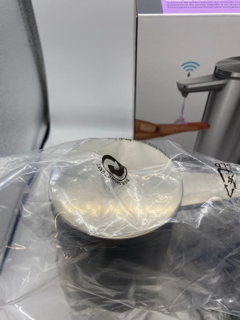 【新品未使用】simplehuman 自動ソープディスペンサー ST1043