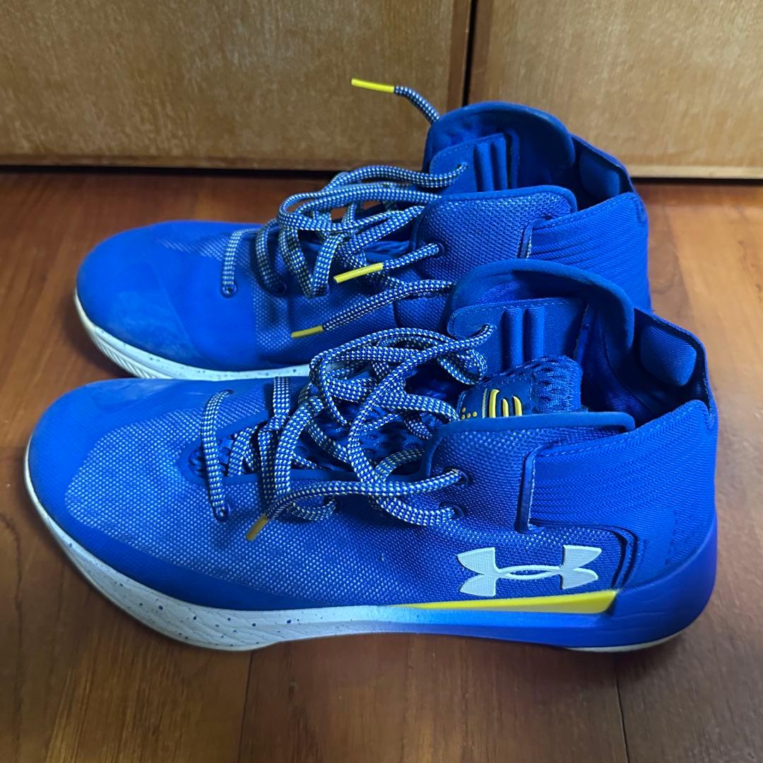 アンダーアーマー カリー3 ゼロ　ブルー 27cm バスケットシューズ