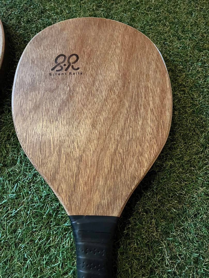 フレスコボールSilent Rally 木製クラフトラケット 2本セット