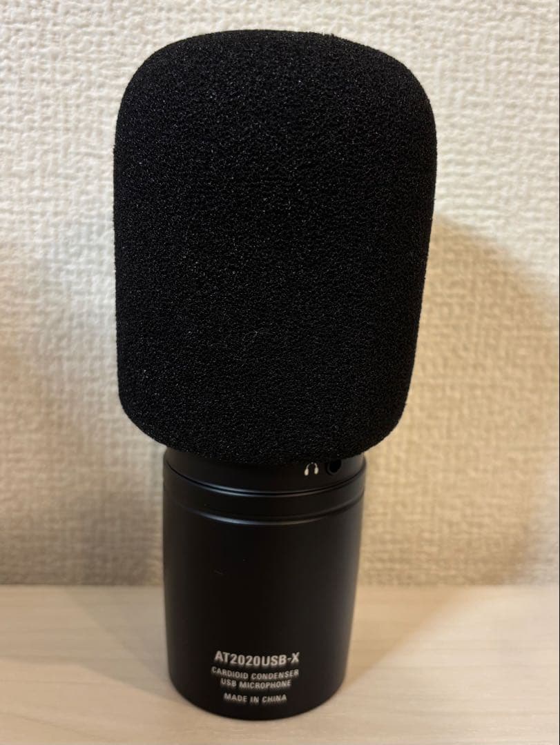 タイムセール31日0時まで　audio-technica AT2020USB-X