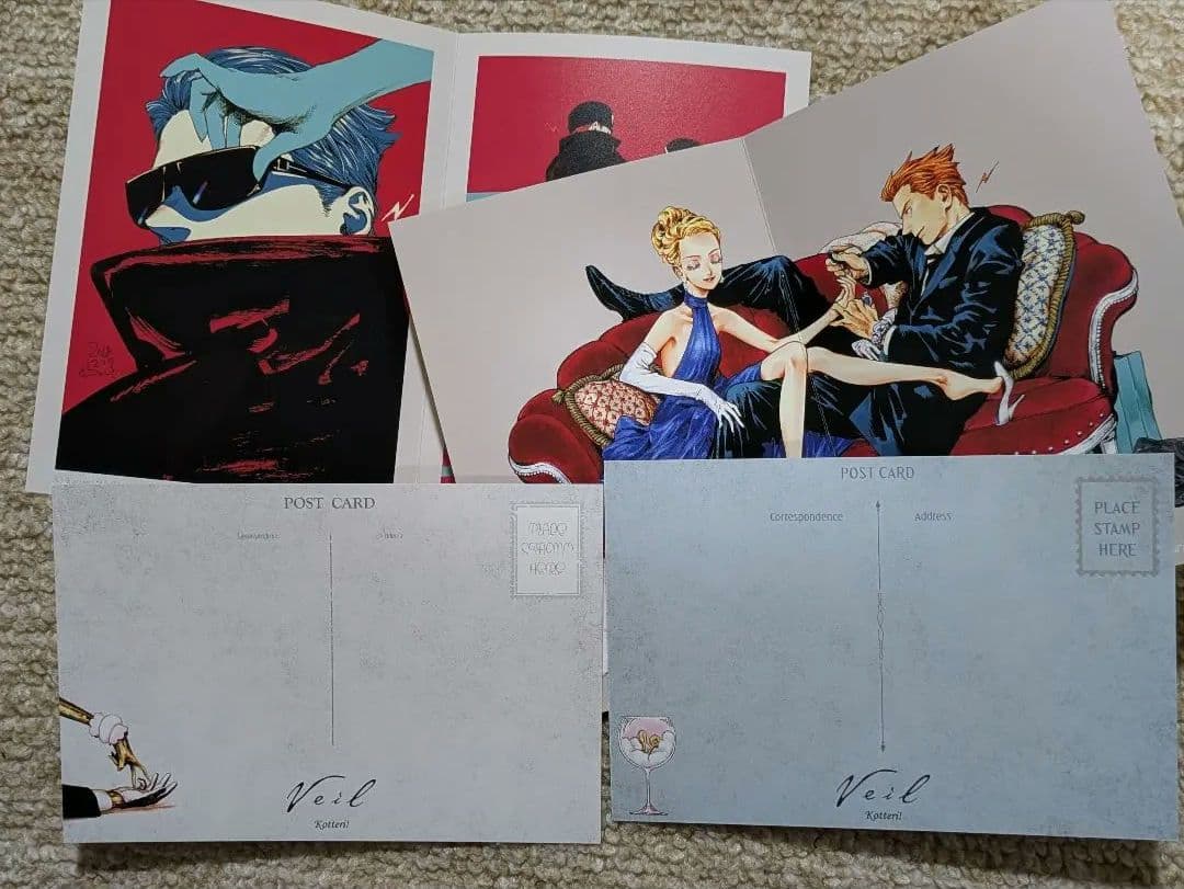 veil kotteri! 購入特典リーフレット＆ポストカード