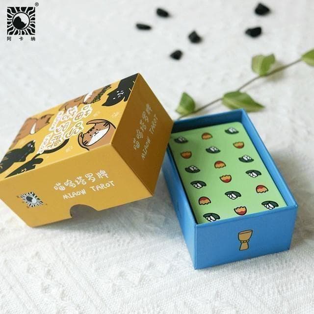 猫好きさん必見✨希少レアな海外デッキ✨可愛いネコたちのミャオタロットカード