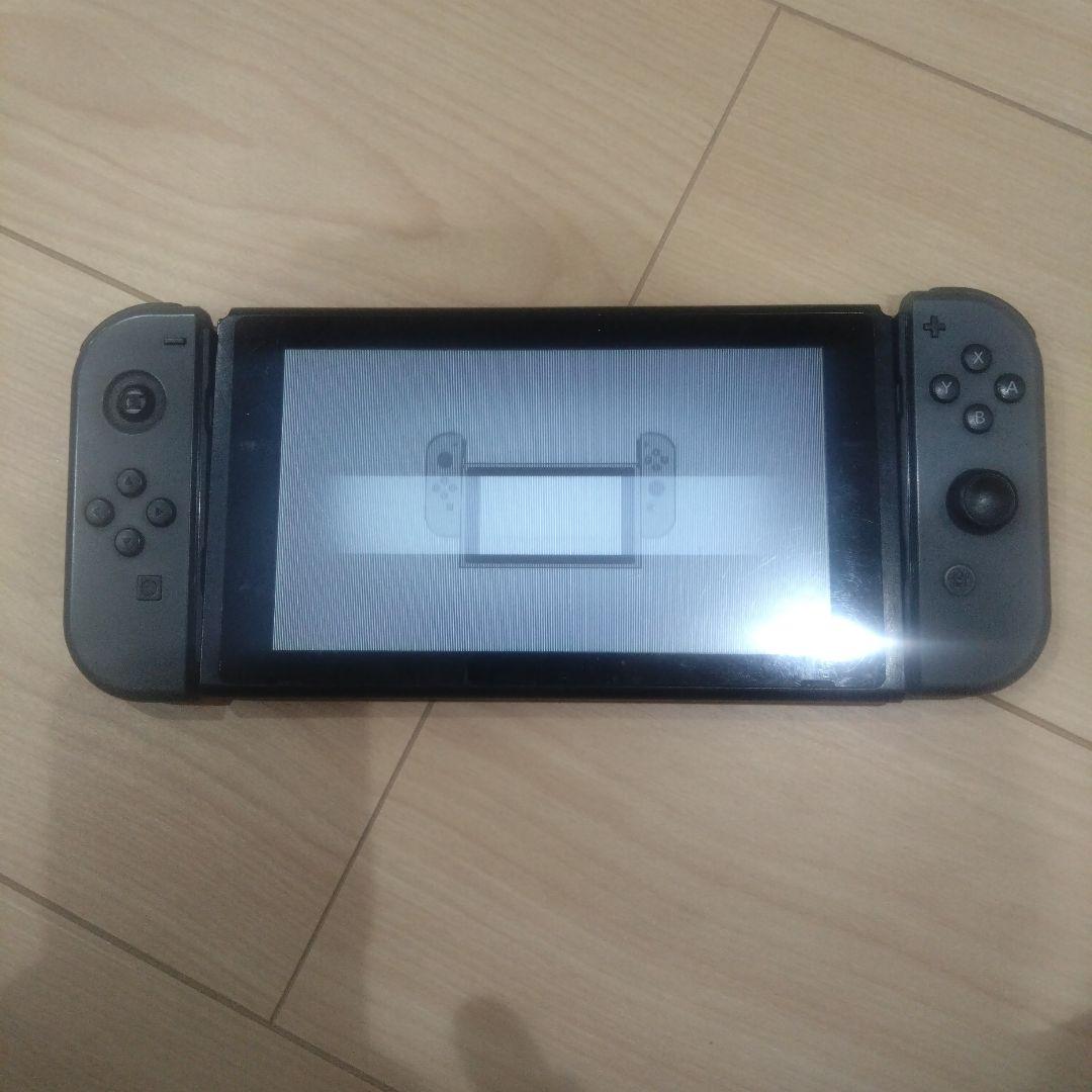 Nintendo Switch 本体 グレー Joy-Con付き　ジャンク扱い