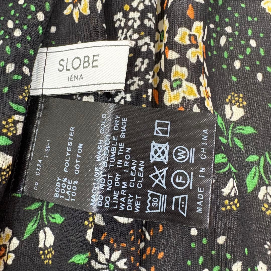SLOBE IENA FLOWER PRINT ワンピース　フリーサイズ　24年