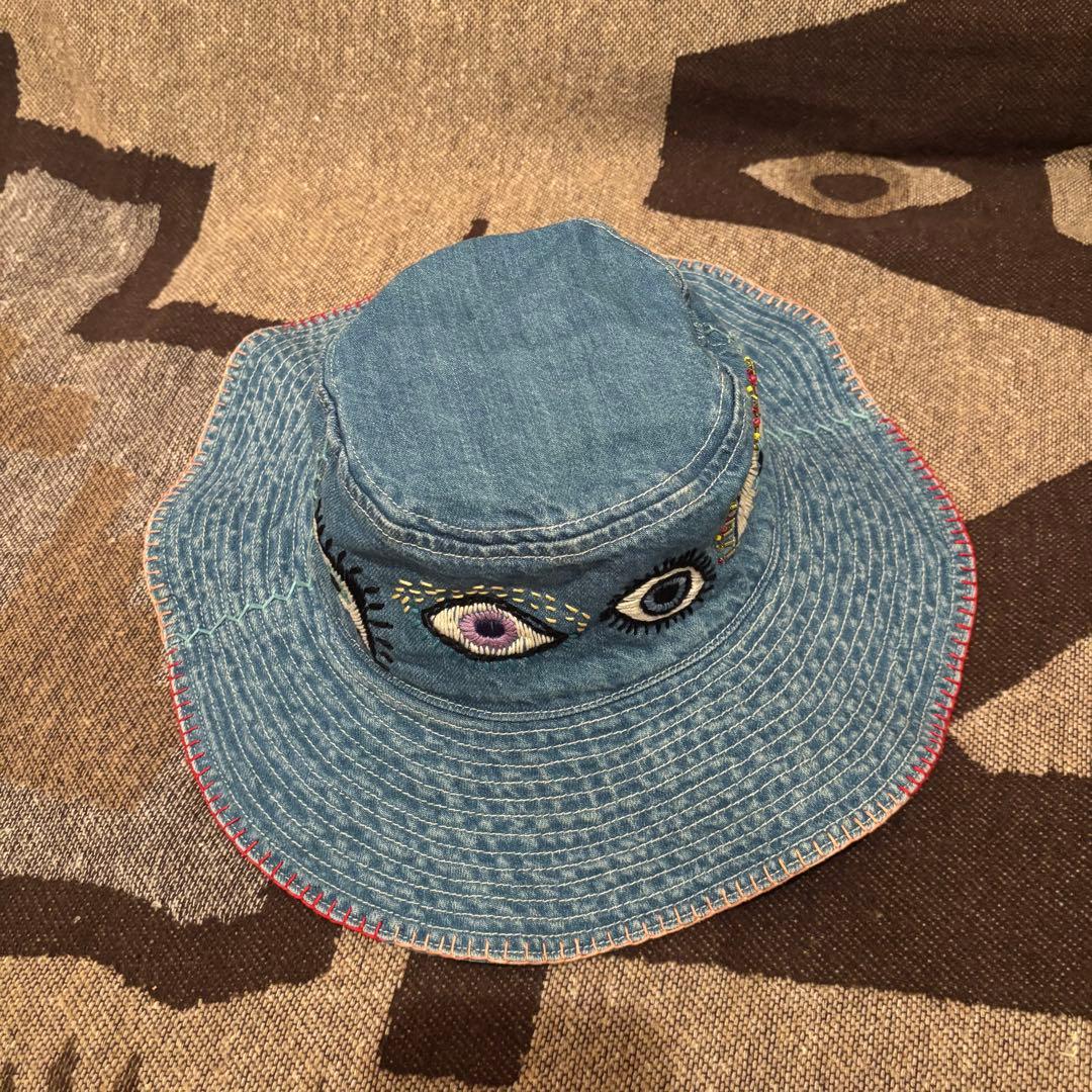 キャピタル 12ozデニム バケットチューリップHAT SPEAKEASY刺繍
