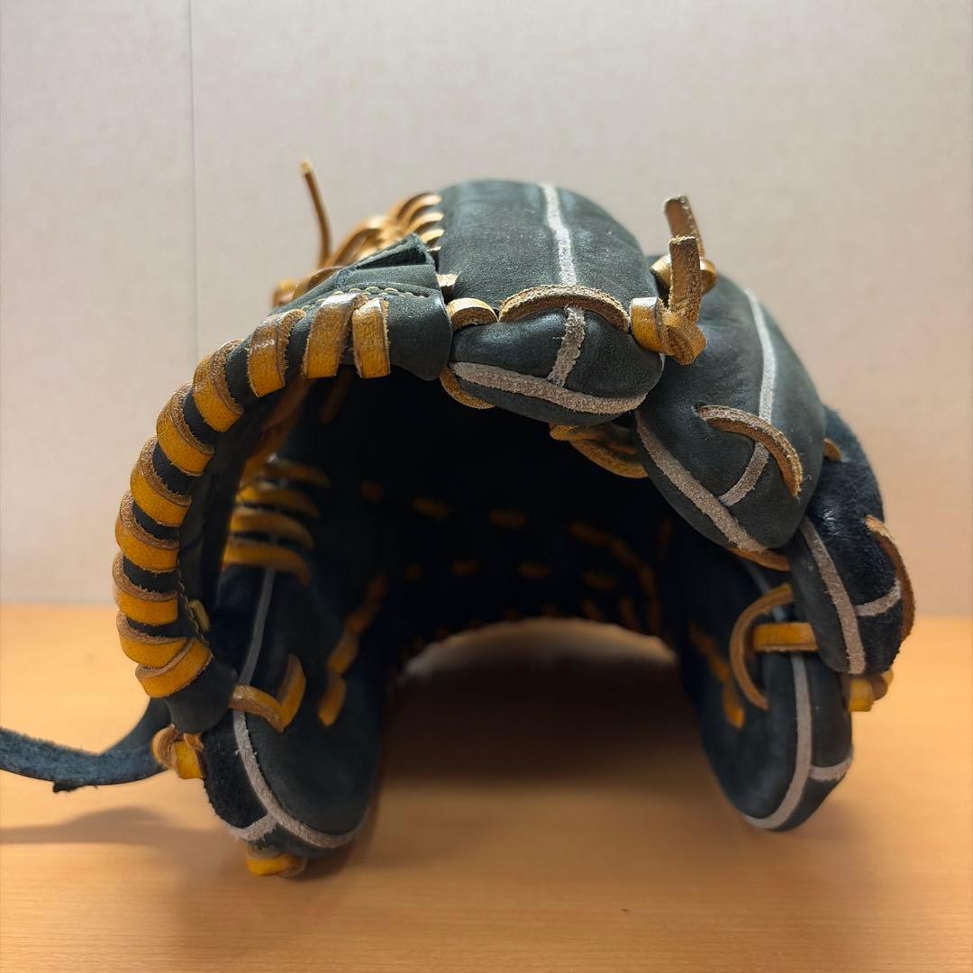 HG ハイゴールド　グローブ 黒/黄色