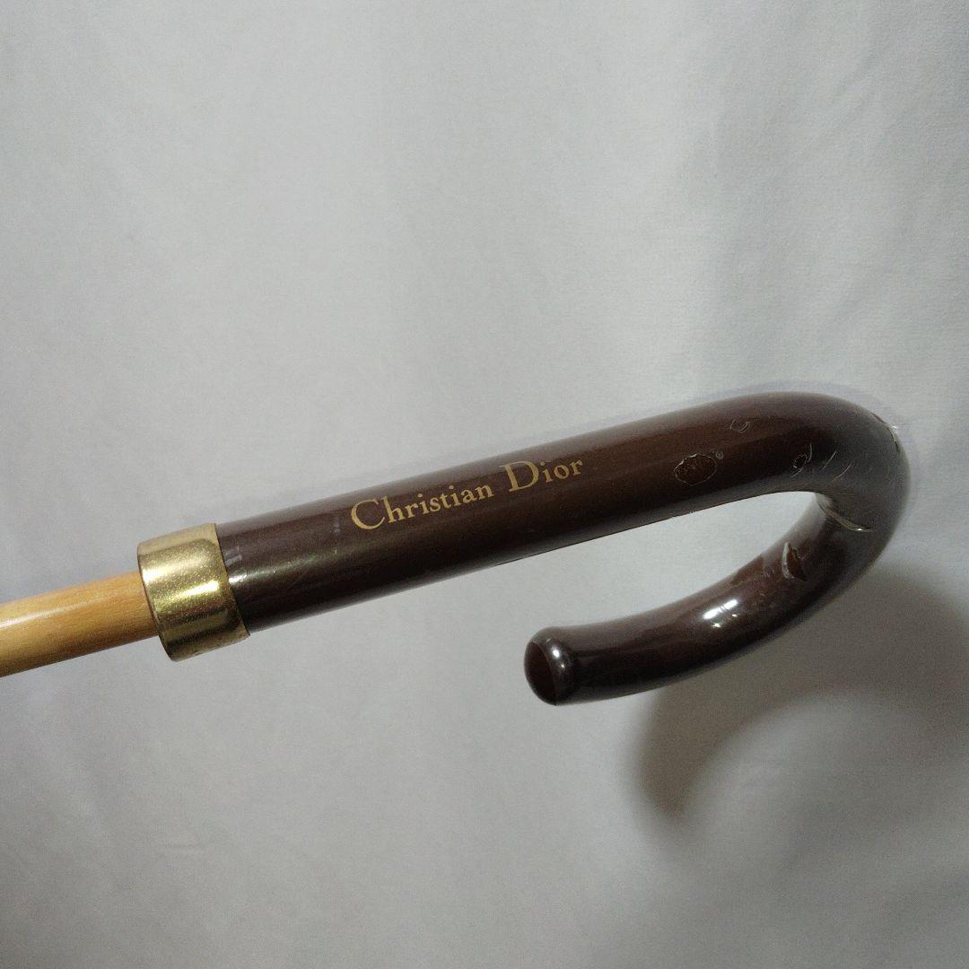 Christian Dior　ディオール　雨傘　レディース　ゴシック柄　ヒョウ柄