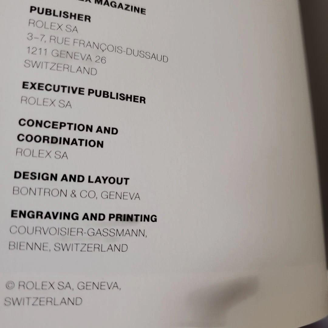THE ROLEX マガジン、非売品、激レア、ロレックス、時計、ポールニューマン
