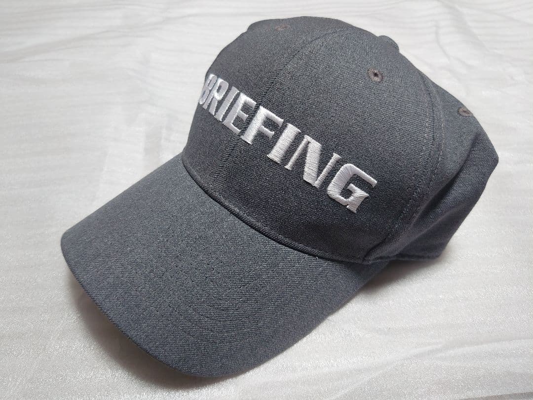 BRIEFING グレーキャップ 新品タグ付き