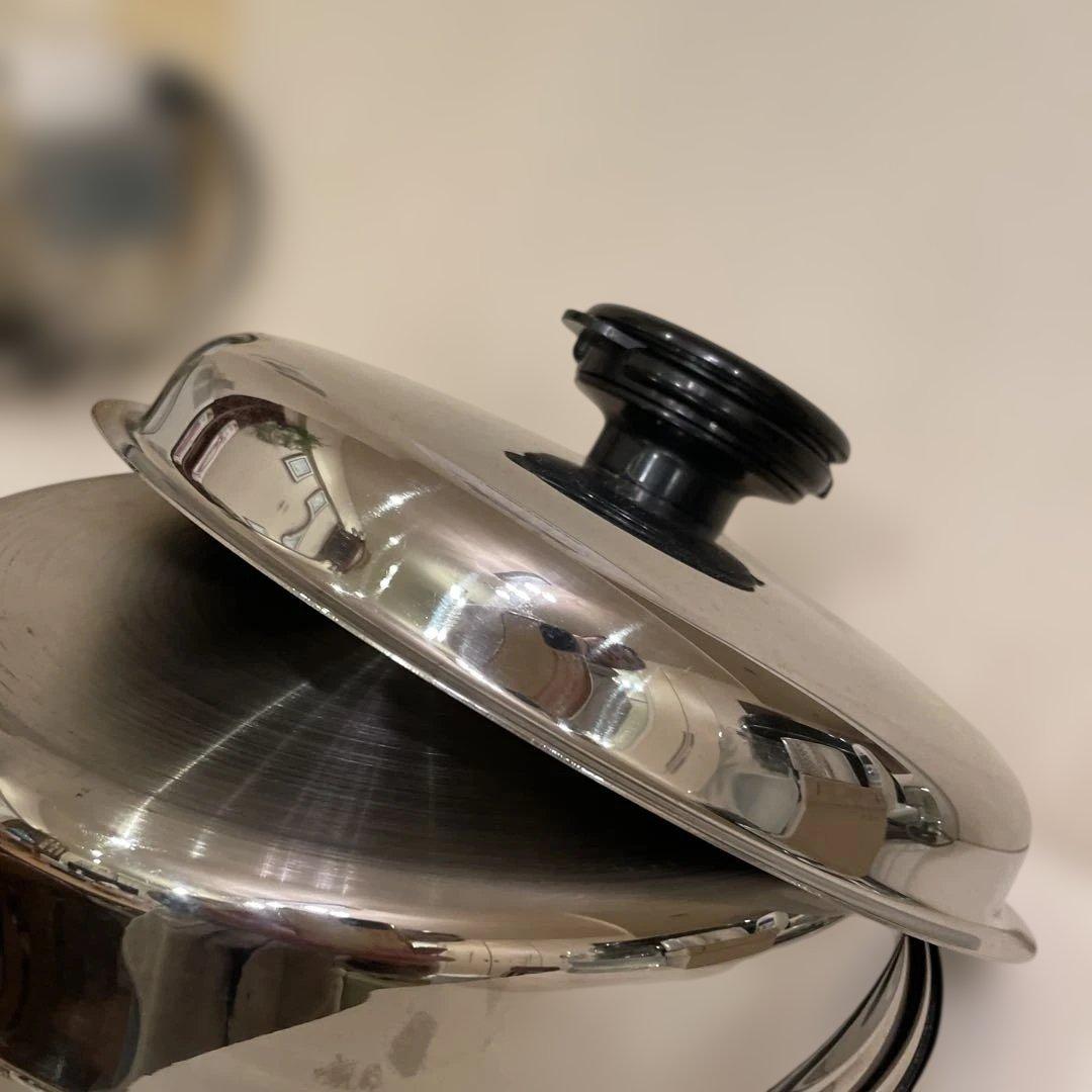 激レア　ビンテージ　アメリカ製　カナダ製ステンレス鍋