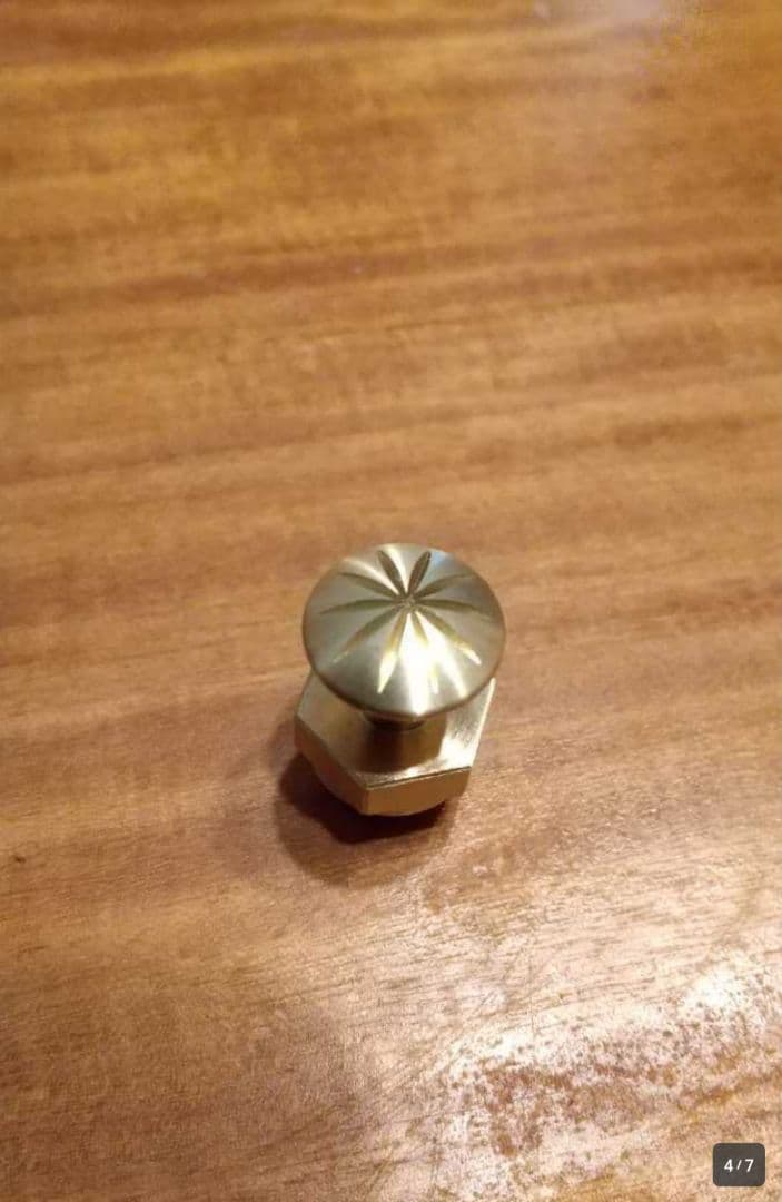 ペトロマックス petromax バーナーキャップ カスタム 真鍮 ブラス