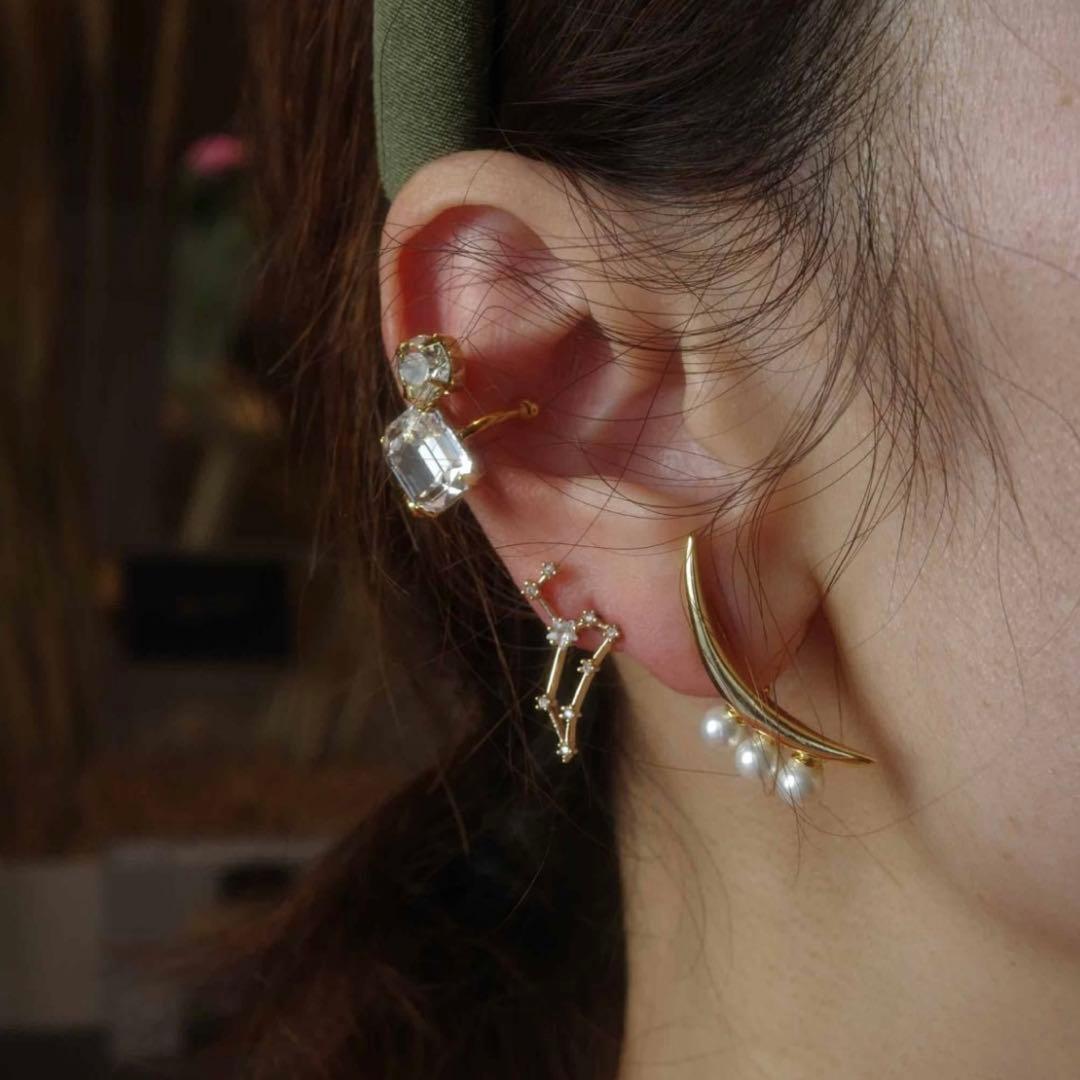 【未使用】rippmonster ピアス 星降る夜 bonne nuit 蠍座