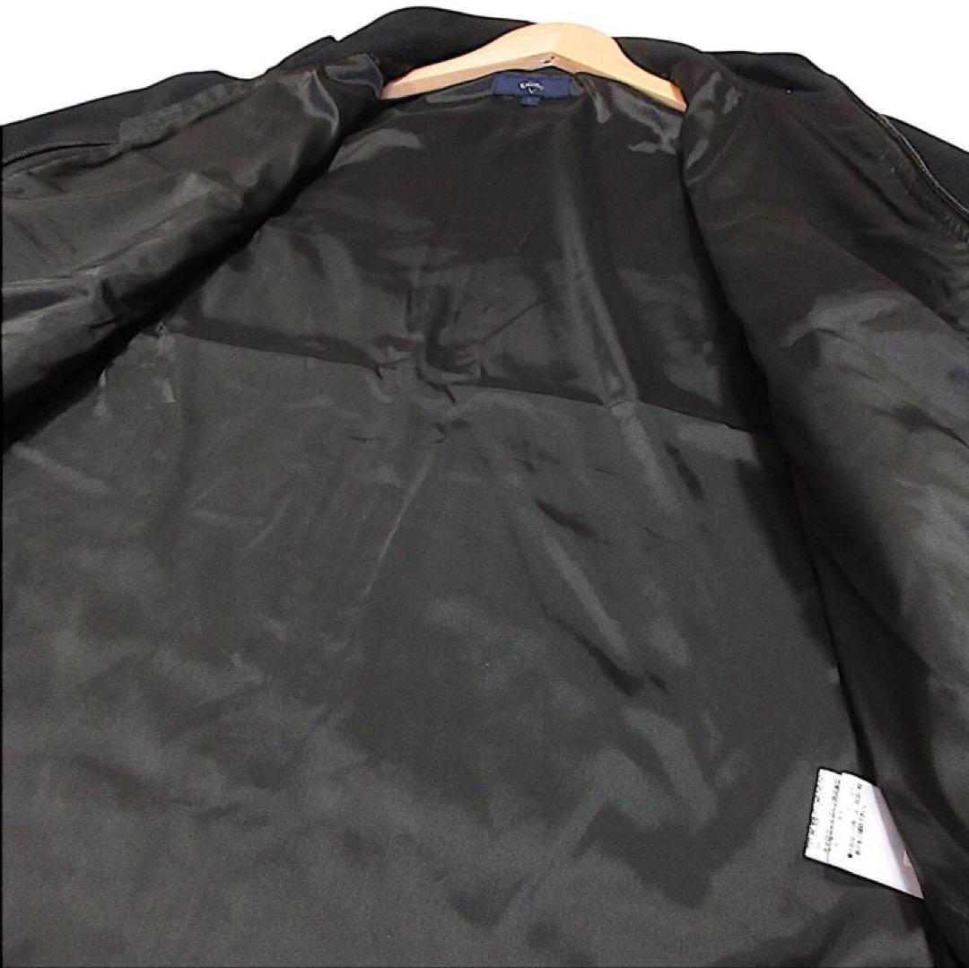 ★キャロウェイ★フルジップ・フリースブルゾン★M★起毛・裏地付・防風性★秋冬★