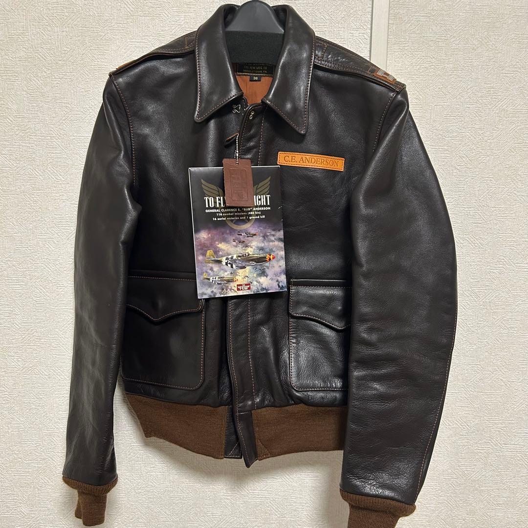 【未使用】THE Few ザフュー　A2 レザージャケット36