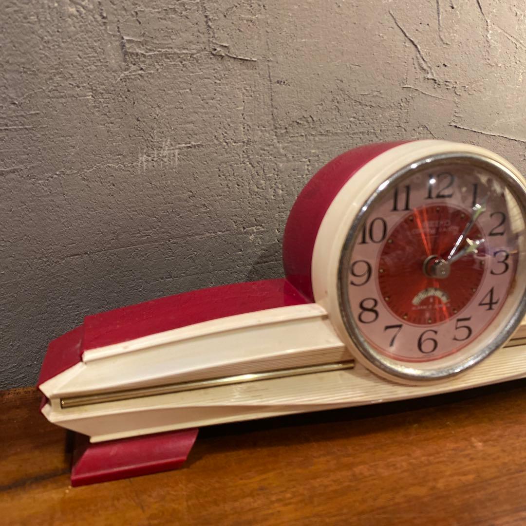 ミッドセンチュリー SEIKO コロナファンシー 置き型手巻き時計