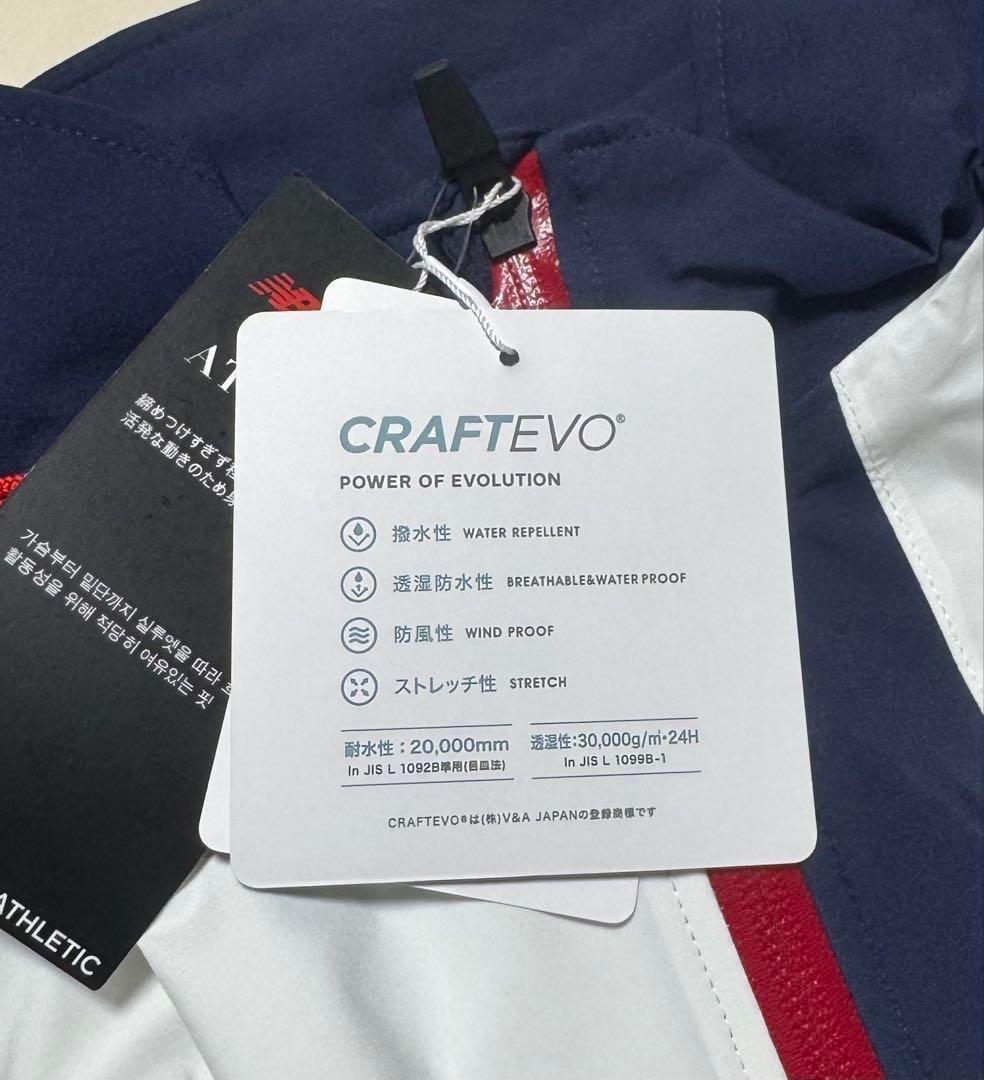 C3新品 4 ニューバランス ゴルフ メンズレインウェア セットアップ 1 上下