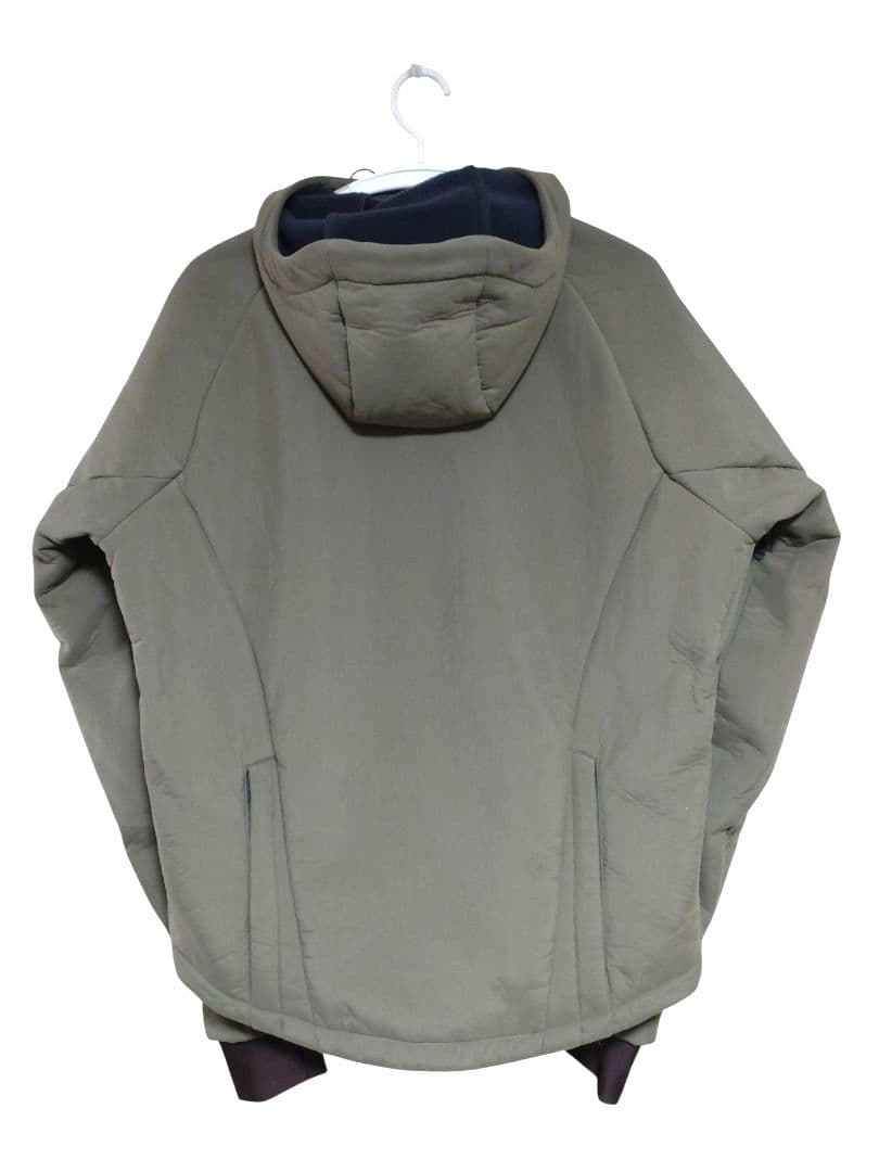 RAL 日本製 中綿フードジャケット XL カーキ