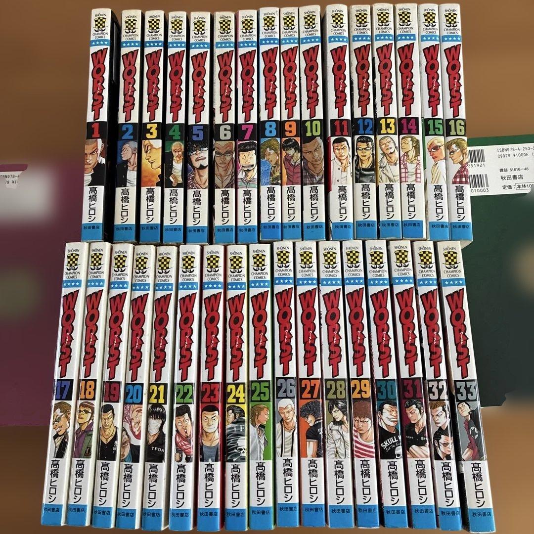 クローズ・ワースト・キューピー　セット売り　高橋ヒロシ