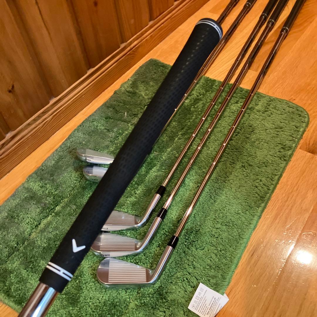 Callaway X Forged 2024アイアンセットダイナミックゴールド