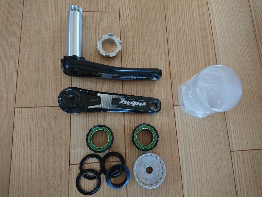 Hope Evo 155mm + BB + 工具セット