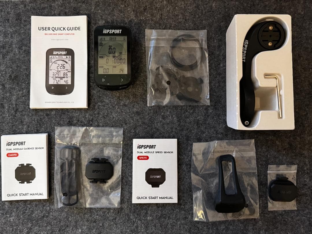 iGPSPORT BSC100S サイクルコンピューター センサーセット