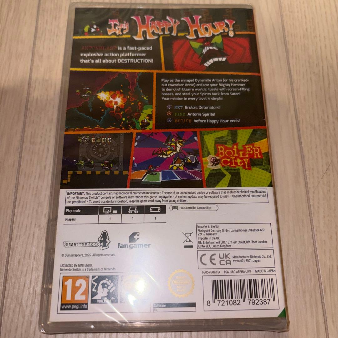 Nintendo Switch ANTONBLAST switch