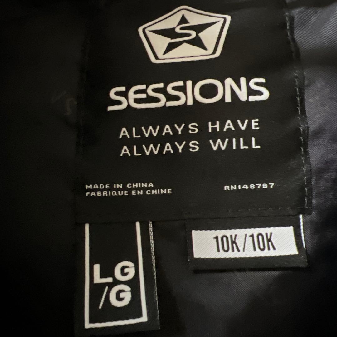 スノーボード SESSION CHAOS PULLOVER JACKET L