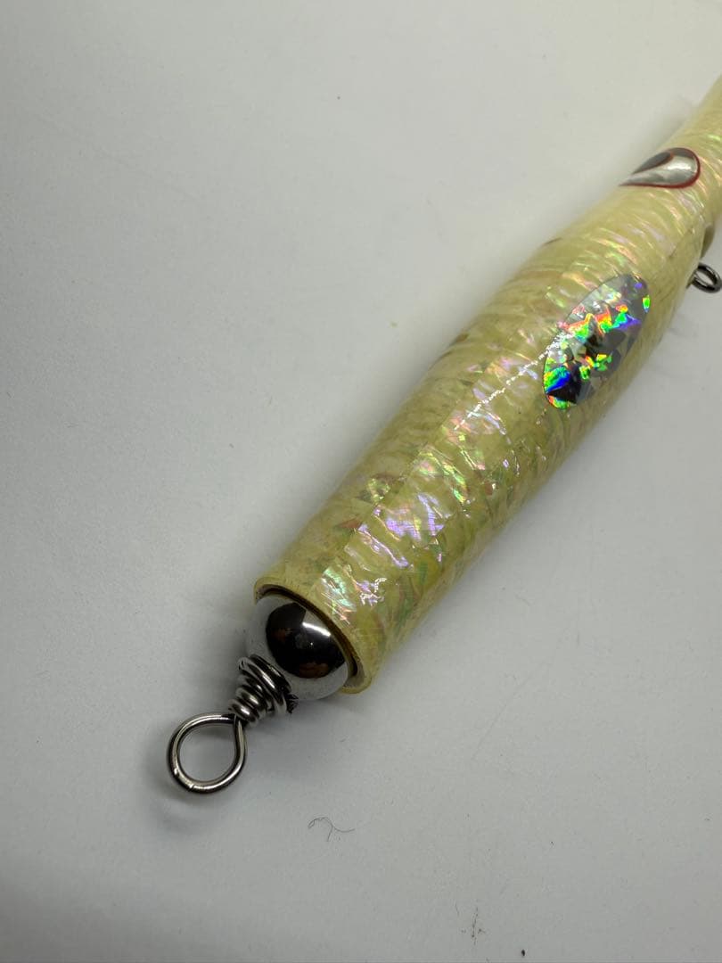 貝田ルアー トランペット 230 アワビ貼り